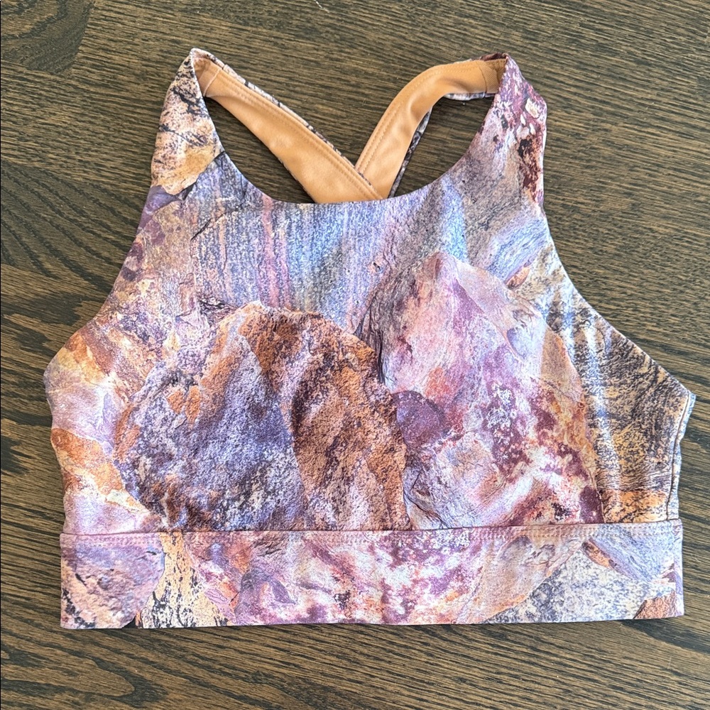 Fabletics Earthy Tones Sports Bra